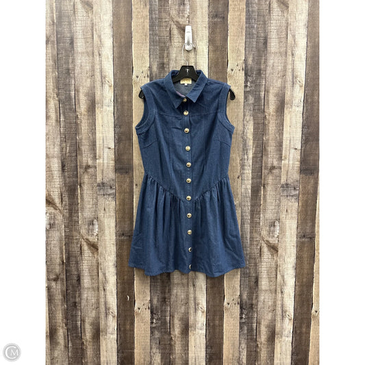Dress Casual Short By Sas In Blue Denim, Size: S