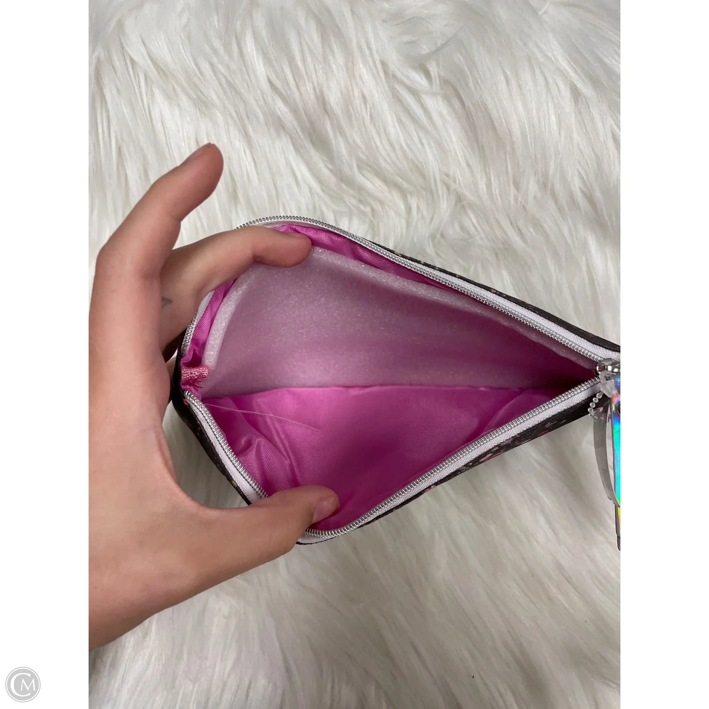 Makeup Bag By Cmf, Size: Medium