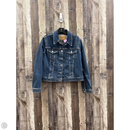 Jacket Denim By Levis In Blue Denim, Size: Xl