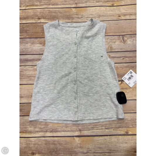 Top Sleeveless By American Eagle In Grey, Size: Xs