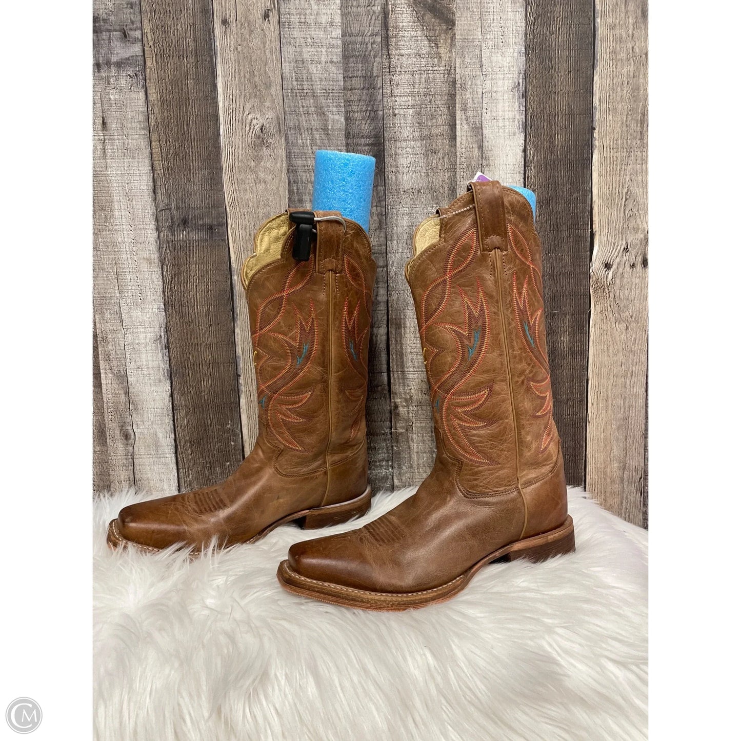 Boots Western By Justin In Brown, Size: 8.5