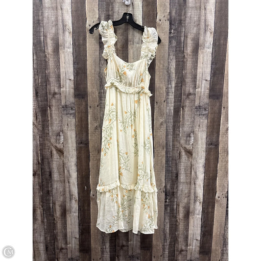 Dress Casual Maxi By Blu Pepper In Floral Print, Size: S
