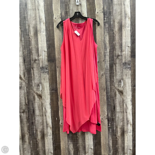 Dress Casual Maxi By Soft Surroundings In Red, Size: L