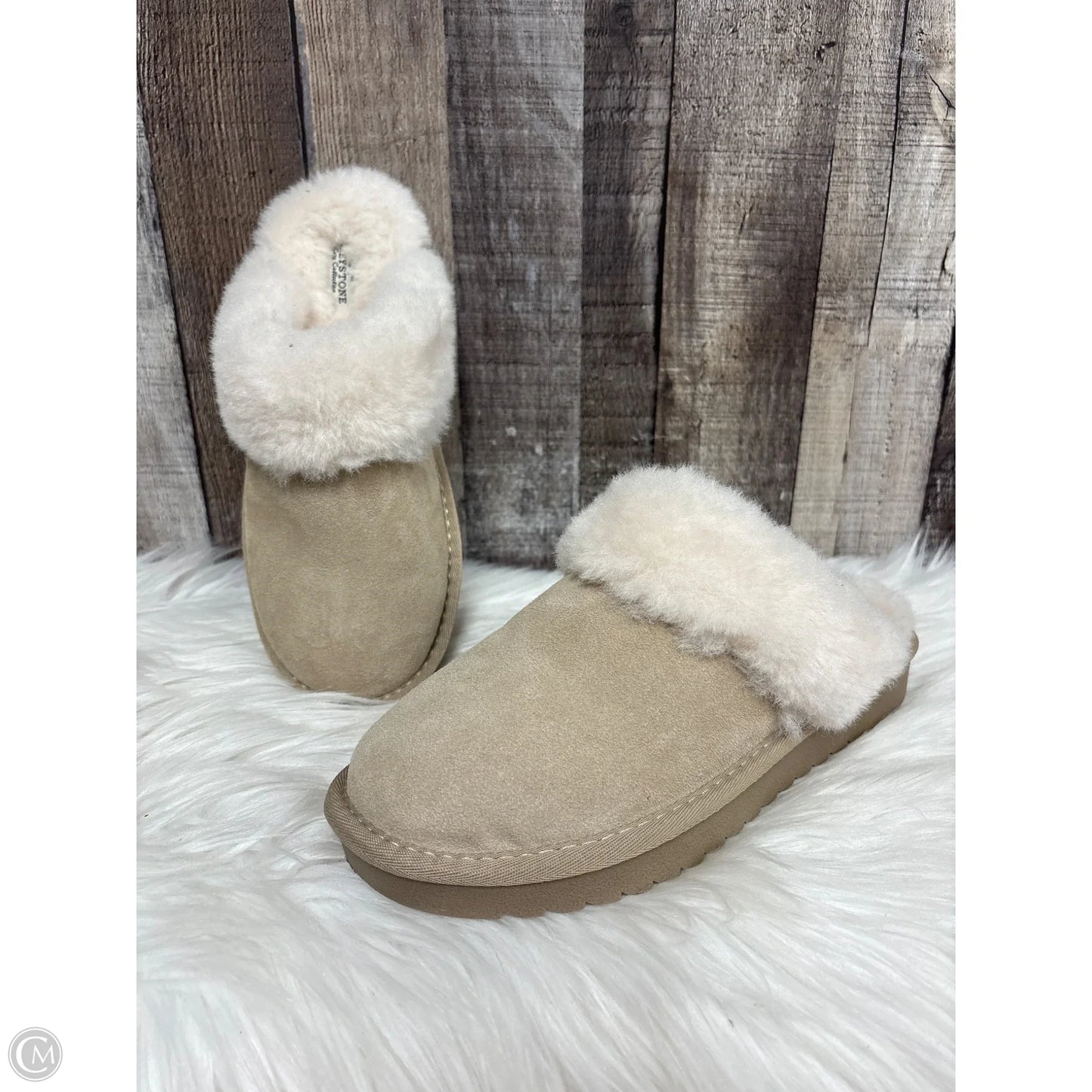 Slippers By Cmc In Tan, Size: 7.5