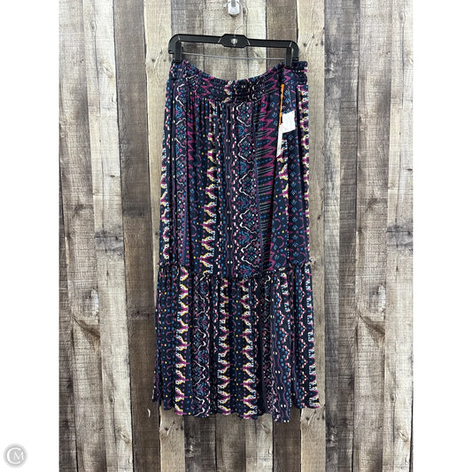 Skirt Maxi By Knox Rose In Multi-colored, Size: Xl