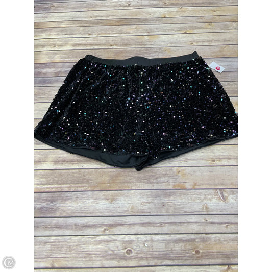 Shorts By Shein In Black, Size: 4x