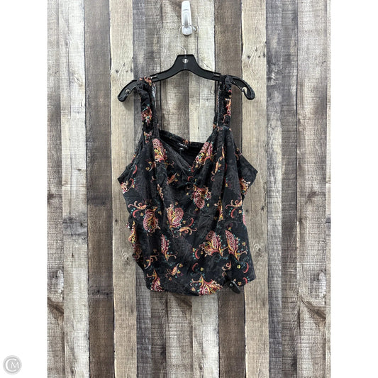 Top Sleeveless By Torrid In Multi-colored, Size: 4x