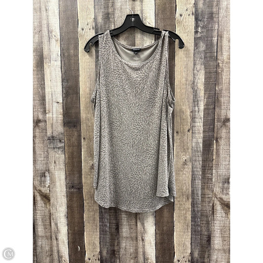Top Sleeveless By Torrid In Grey, Size: 2x