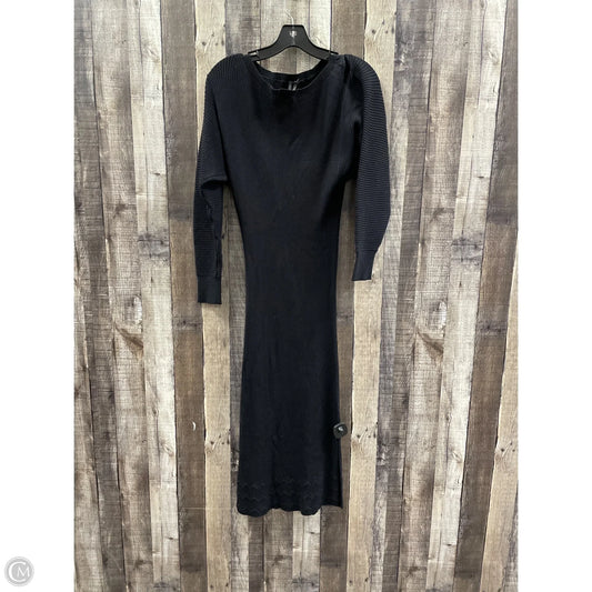 Dress Casual Maxi By Anthropologie In Black, Size: S