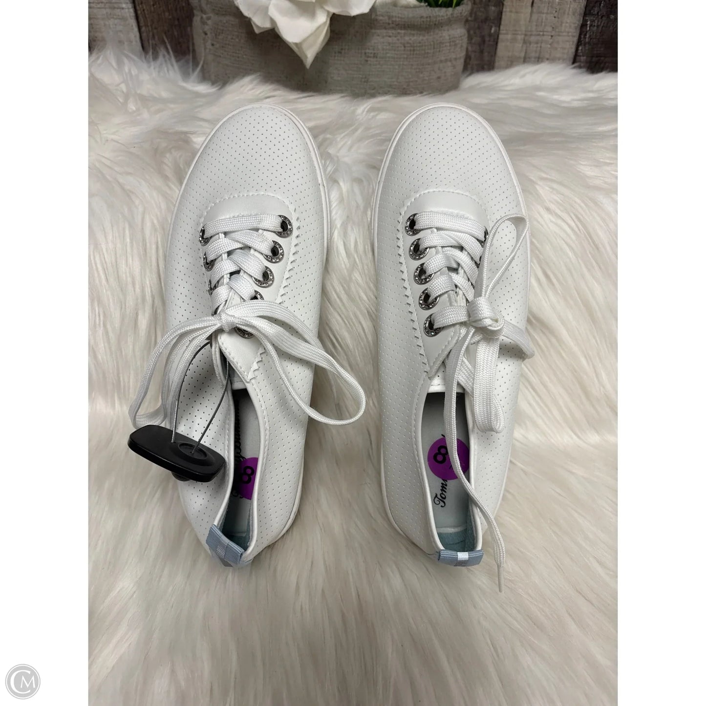 Shoes Sneakers By Tommy Bahama In White, Size: 8.5