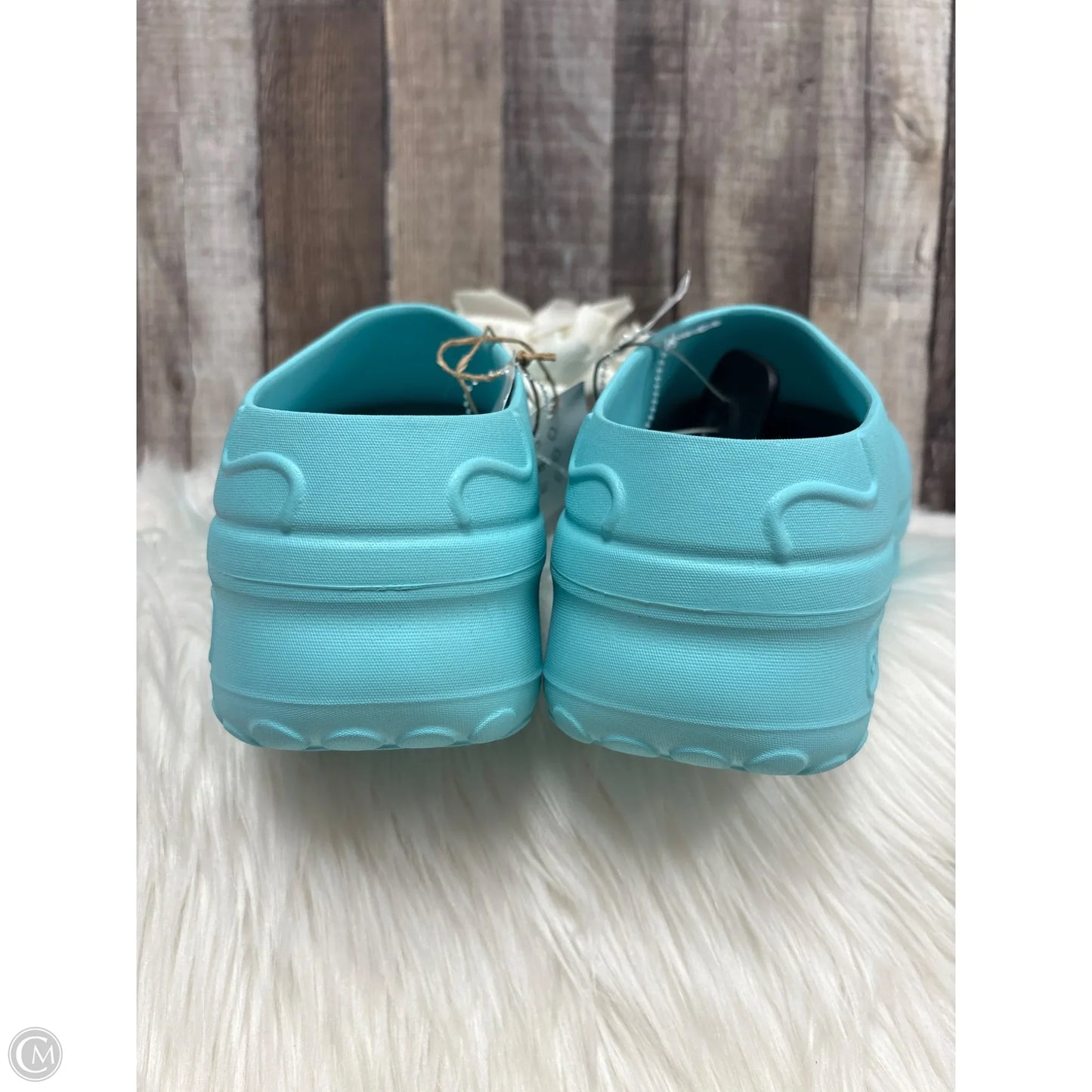 Shoes Flats By Adidas In Blue, Size: 10