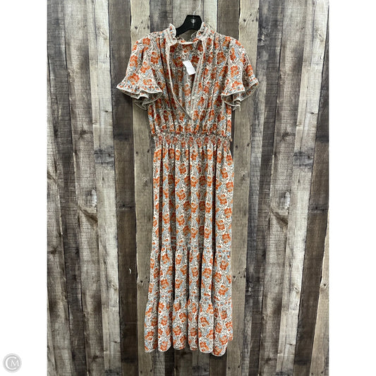 Dress Casual Maxi By Max Studio In Multi-colored, Size: M