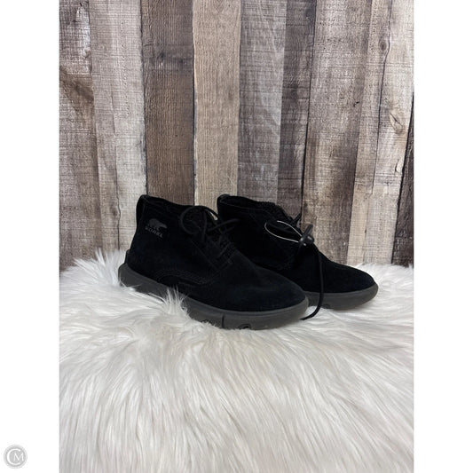 Boots Ankle Flats By Sorel In Black, Size: 9