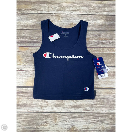 Athletic Tank Top By Champion In Navy, Size: S