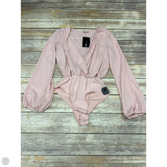 Bodysuit By Fashion Nova In Pink, Size: L