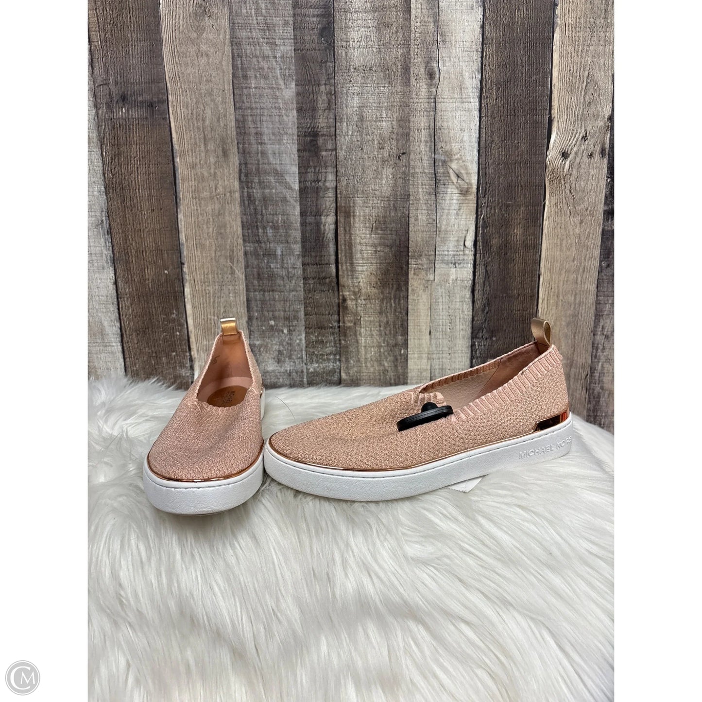 Shoes Designer By Michael Kors In Peach, Size: 8.5