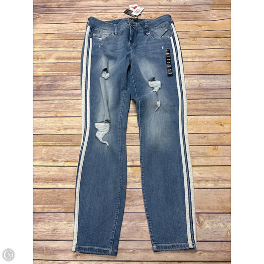 Jeans Straight By Torrid In Blue Denim, Size: 16