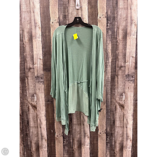 Cardigan By Lane Bryant In Green, Size: 4x
