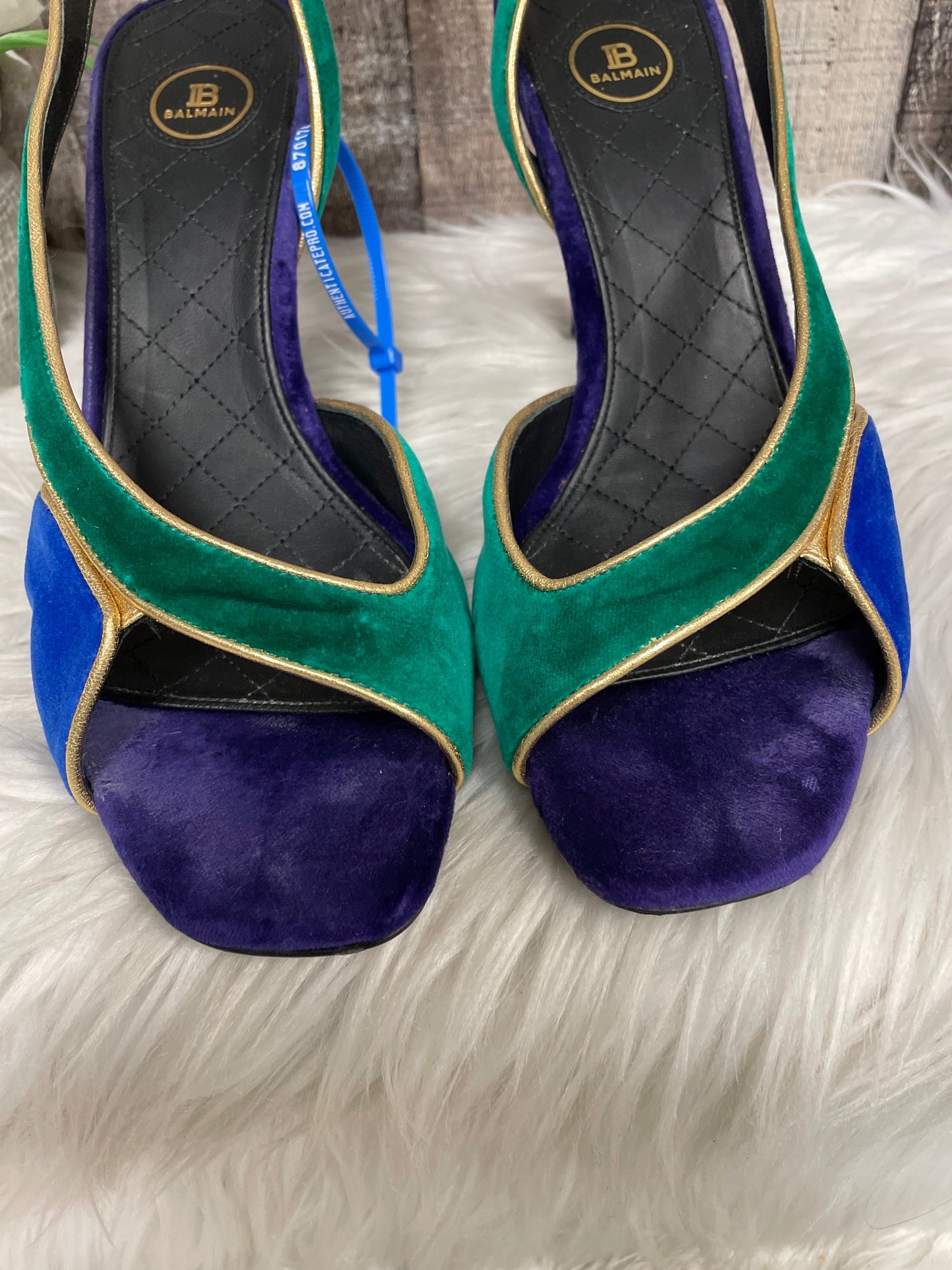 Shoes Luxury Designer By Balmain  Size: 9