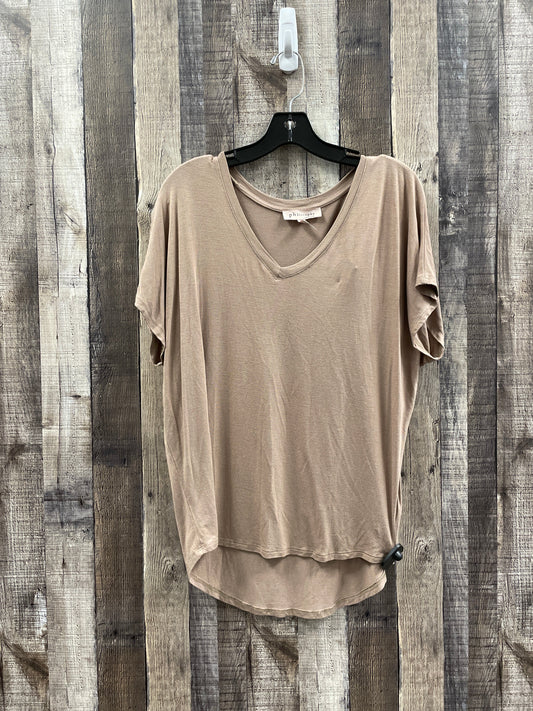 Brown Top Short Sleeve Philosophy, Size S