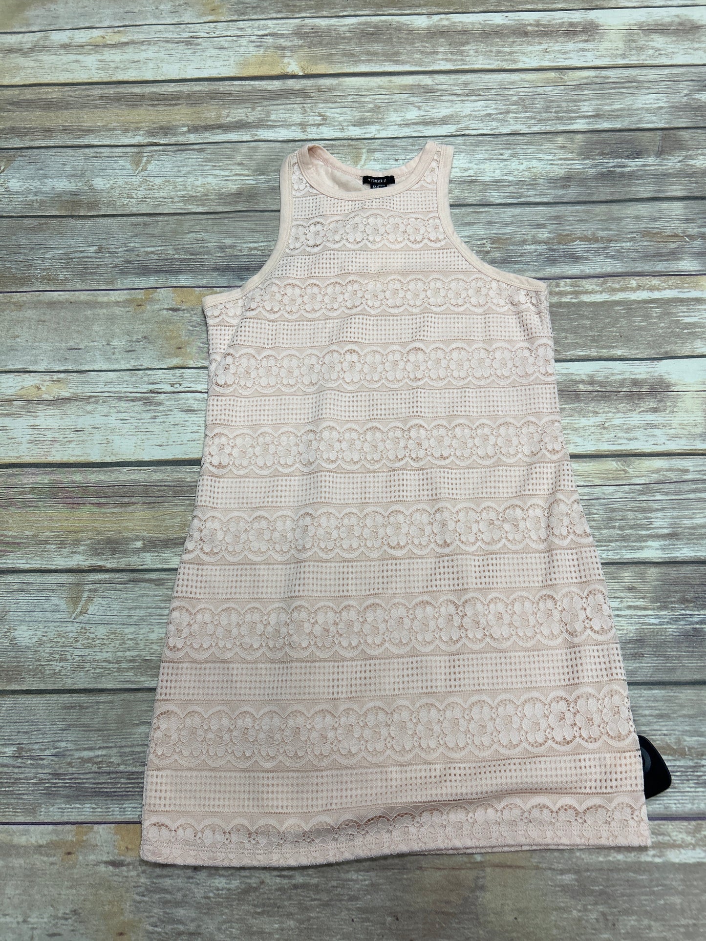 Peach Dress Casual Short Forever 21, Size M