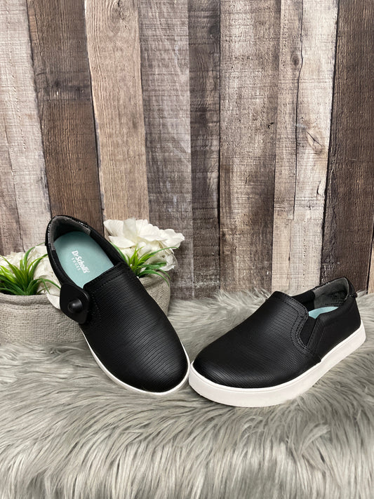 Black & White Shoes Flats Dr Scholls, Size 7.5