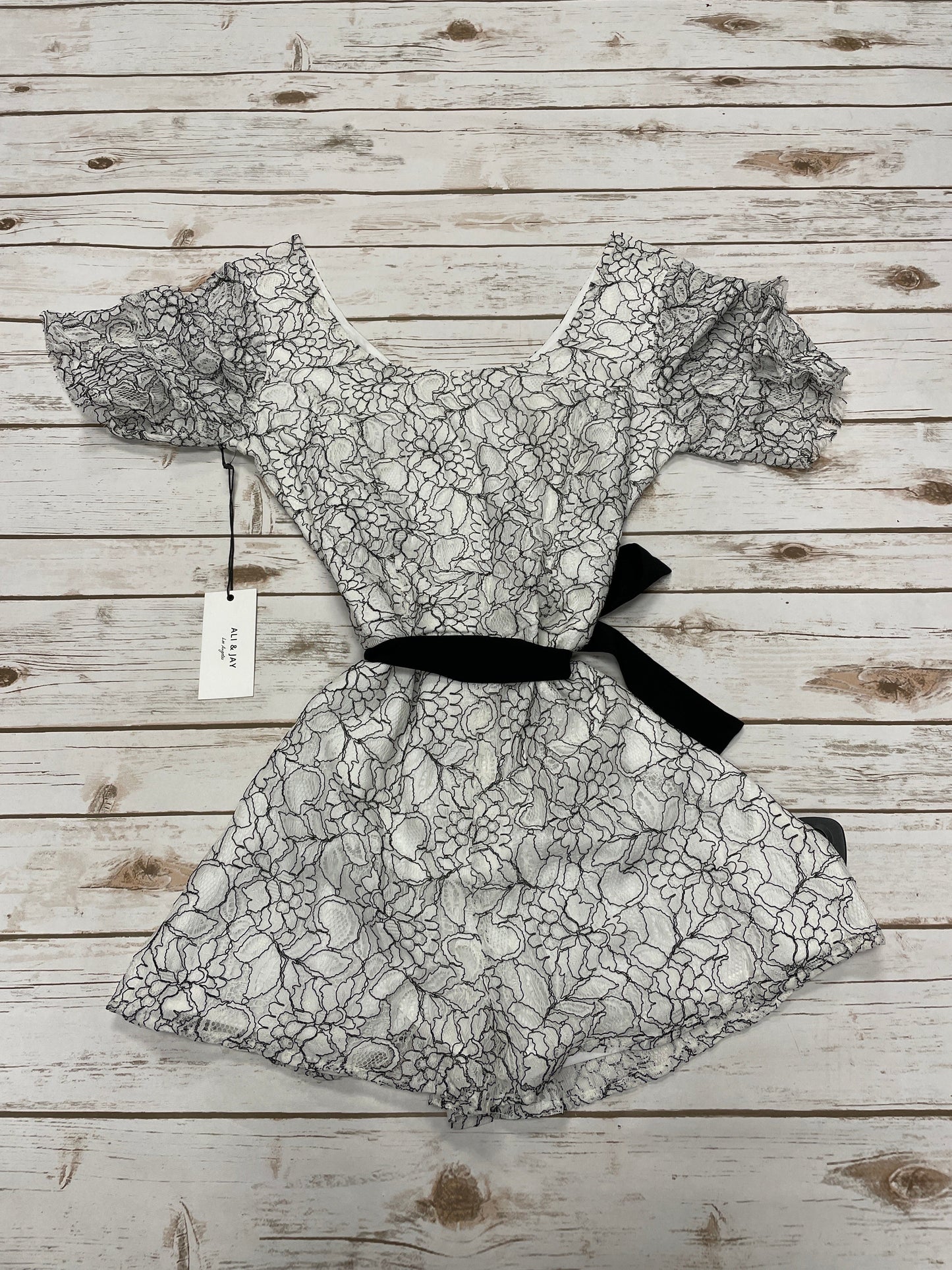 Romper By Ali And Jay In Black & White, Size: M