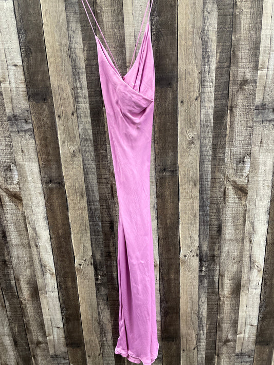 Dress Party Long By Zara In Purple, Size: Xxl