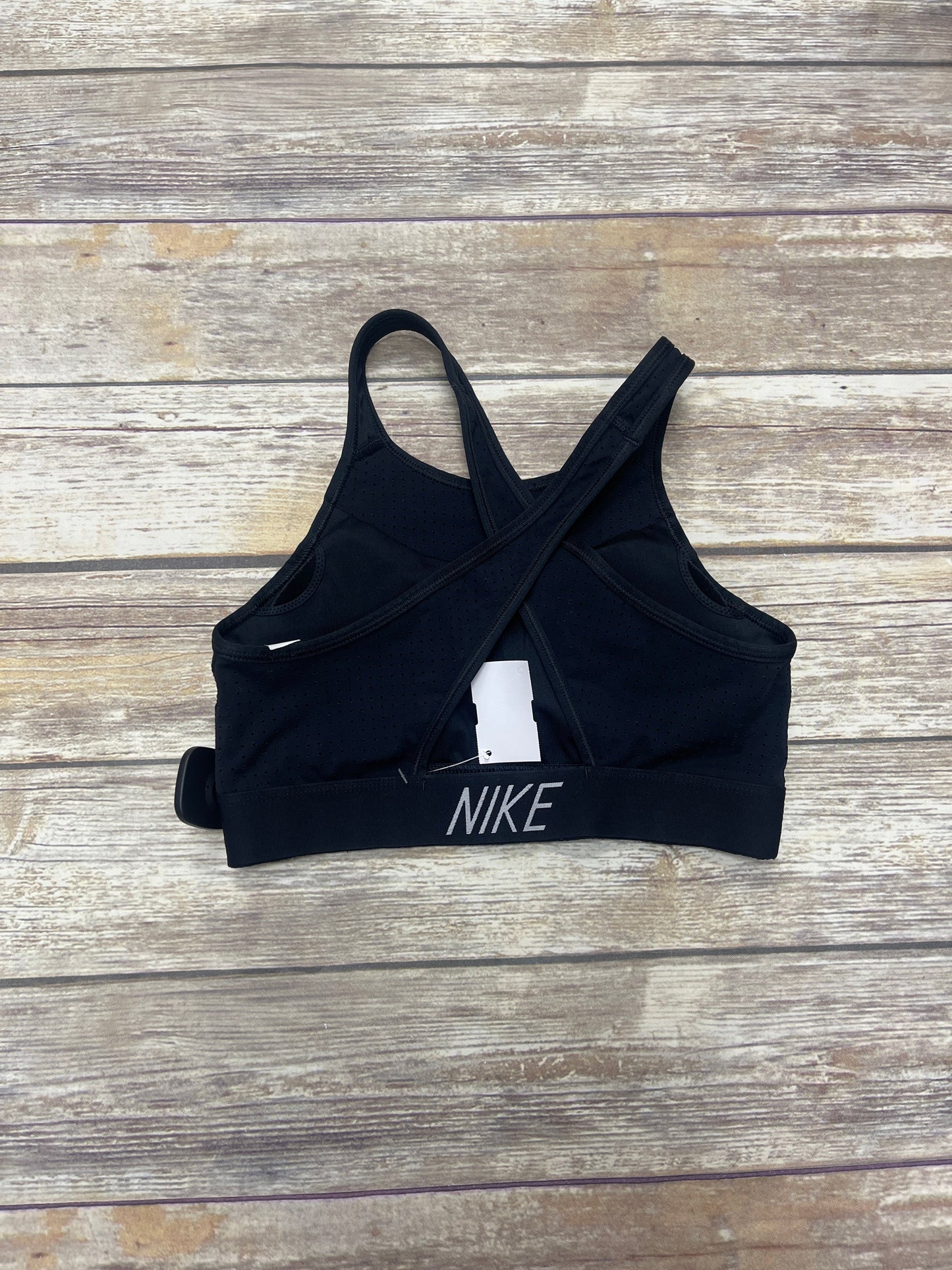 Athletic Bra By Nike In Black, Size: S