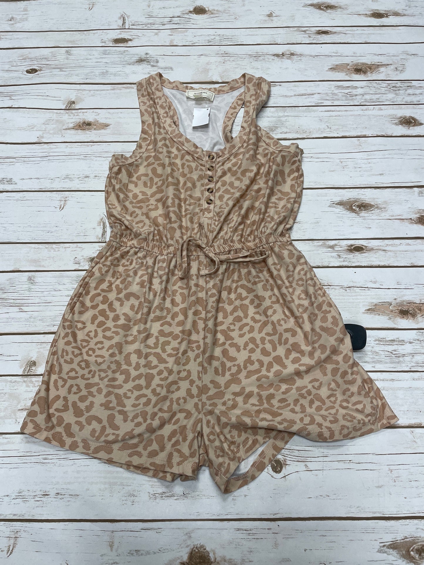 Romper By No Comment In Animal Print, Size: M