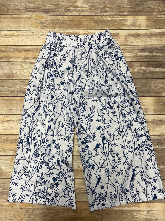 Pants Wide Leg By Shein In Blue, Size: xl