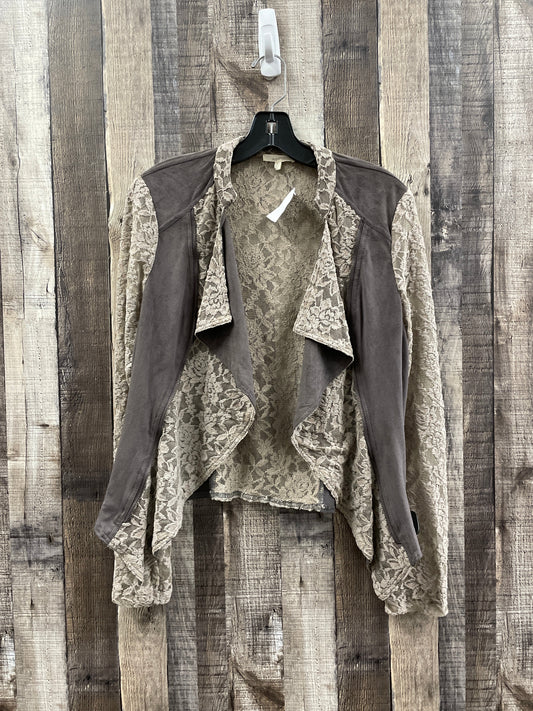 Jacket Other By Mystree In Taupe, Size: L