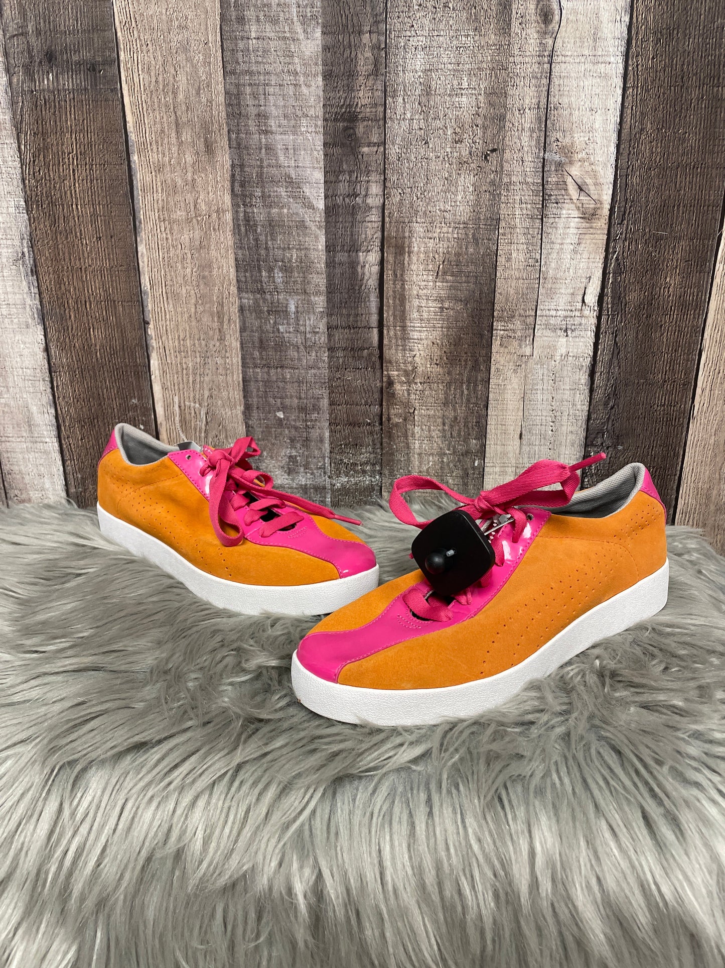 Shoes Athletic By Puma In Orange & Pink, Size: 8.5