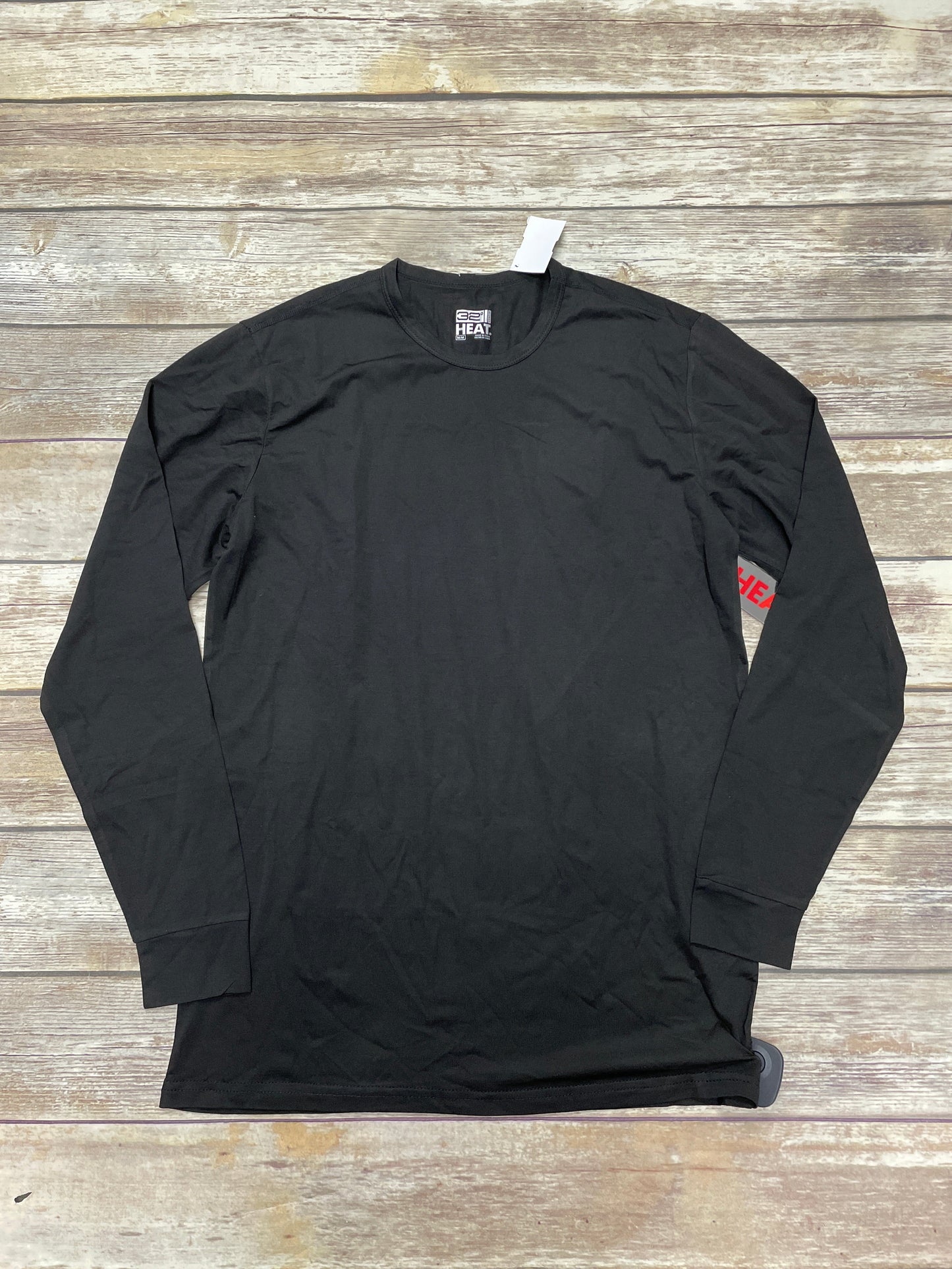 Athletic Top Long Sleeve Crewneck By 32 Degrees In Black, Size: M