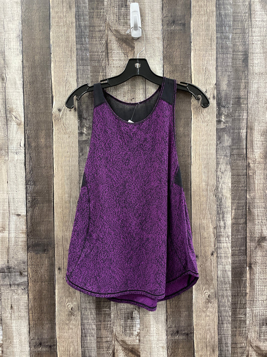 Athletic Tank Top By Lululemon In Purple, Size: S