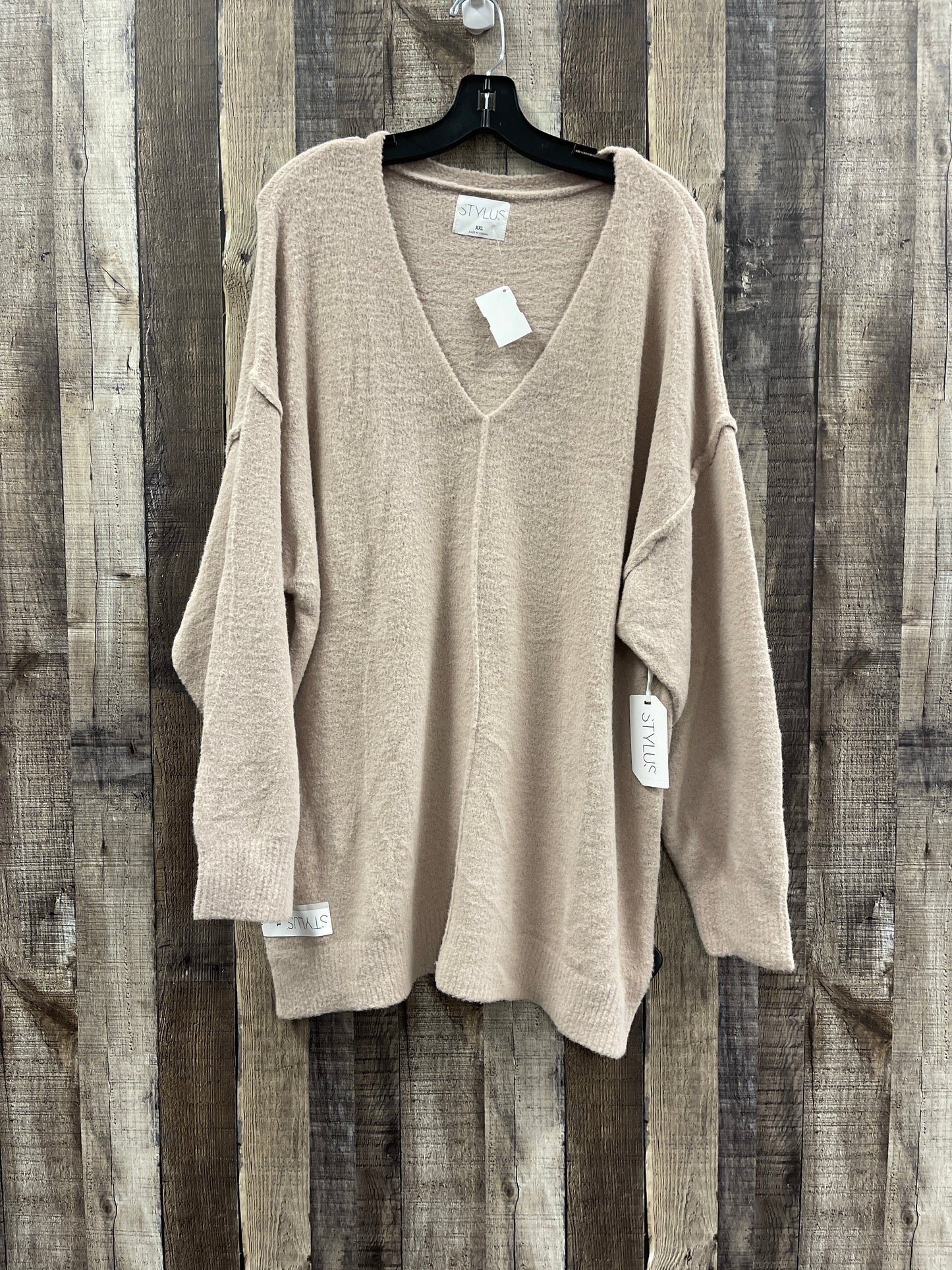 Sweater By Clothes Mentor In Mauve, Size: Xxl