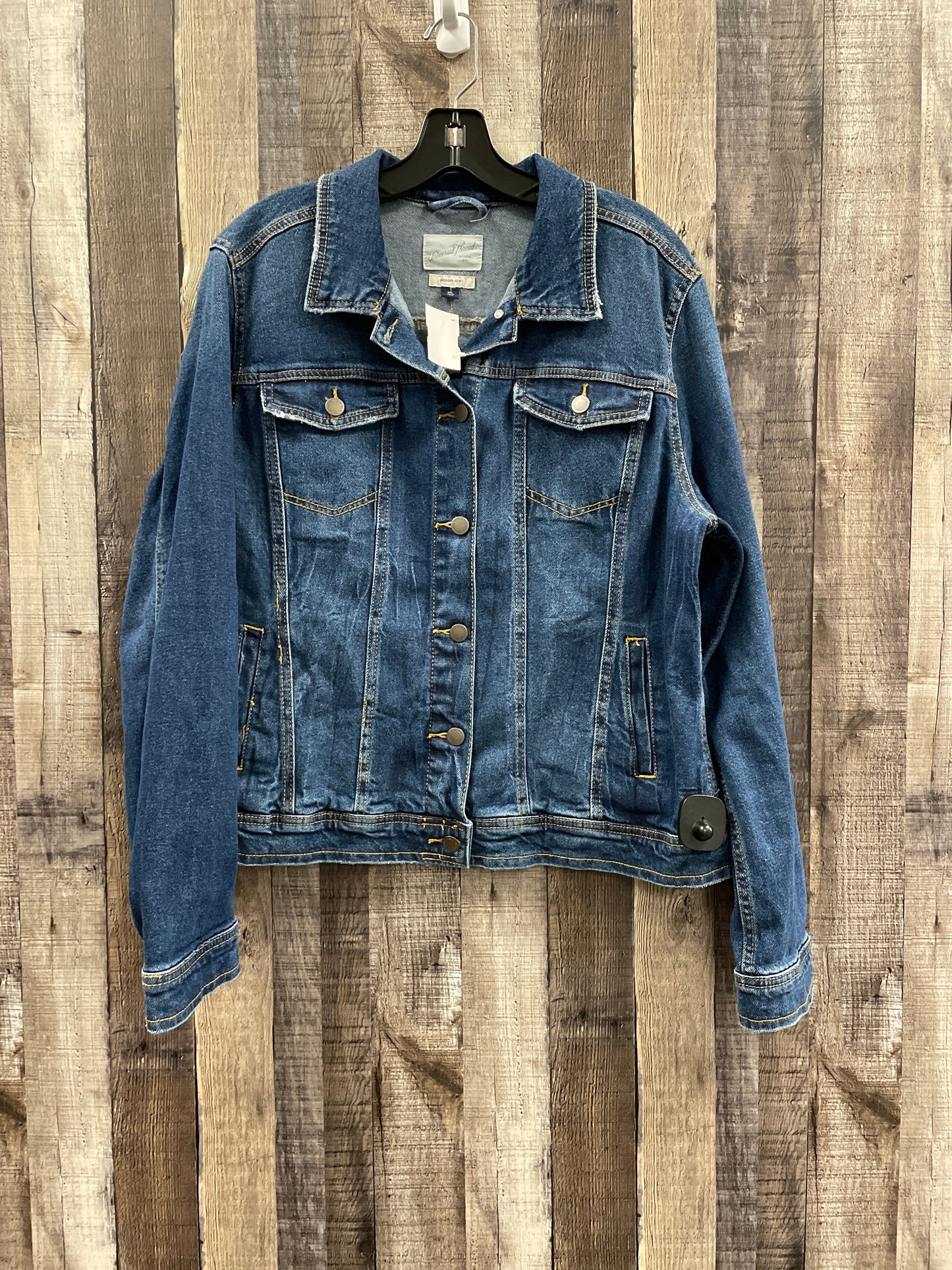 Jacket Denim By Universal Thread In Blue, Size: Xxl