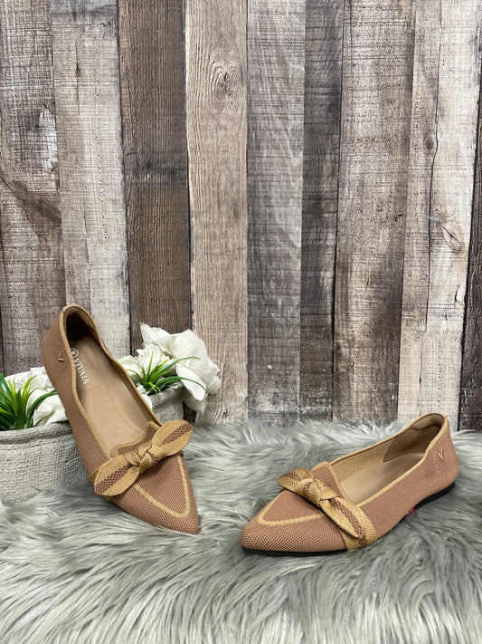 Shoes Flats By Cme In Tan, Size: 7.5