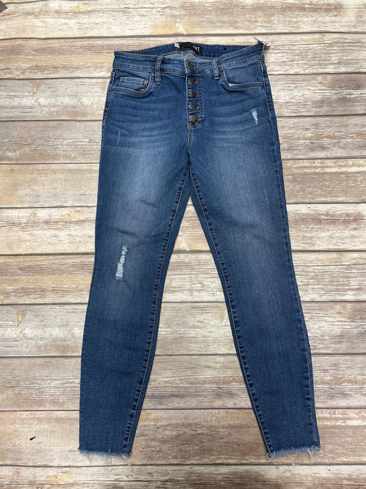 Jeans Straight By Kut In Blue Denim, Size: 6