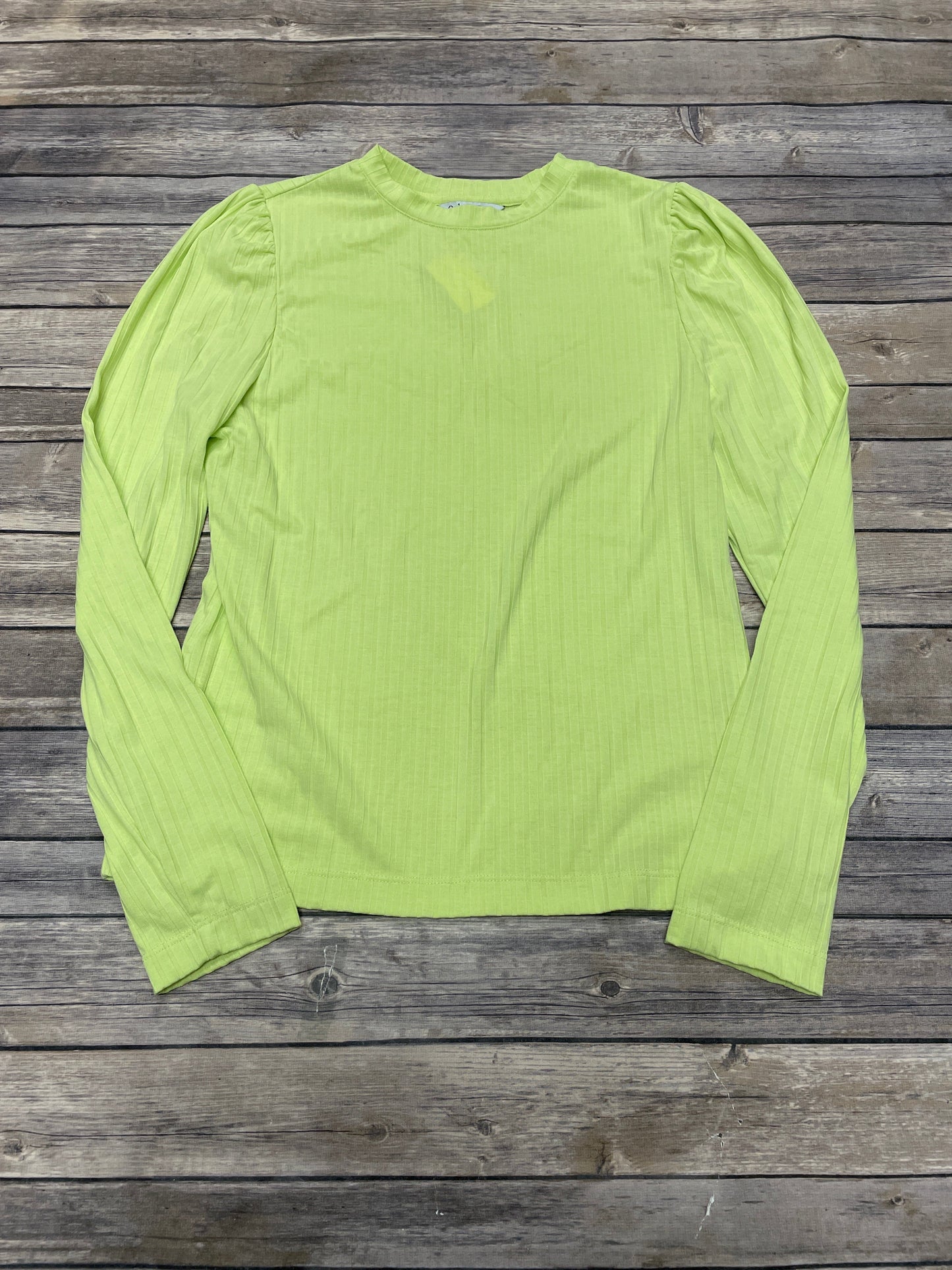 Top Long Sleeve By Ophelia Roe In Green, Size: L