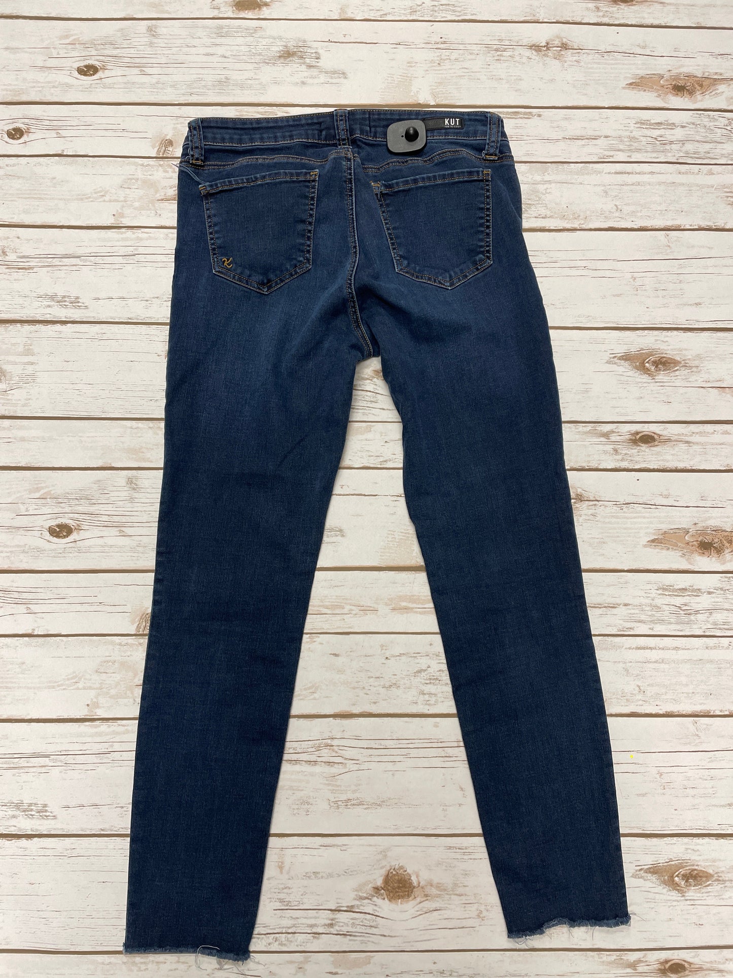 Jeans Skinny By Kut In Blue Denim, Size: 8