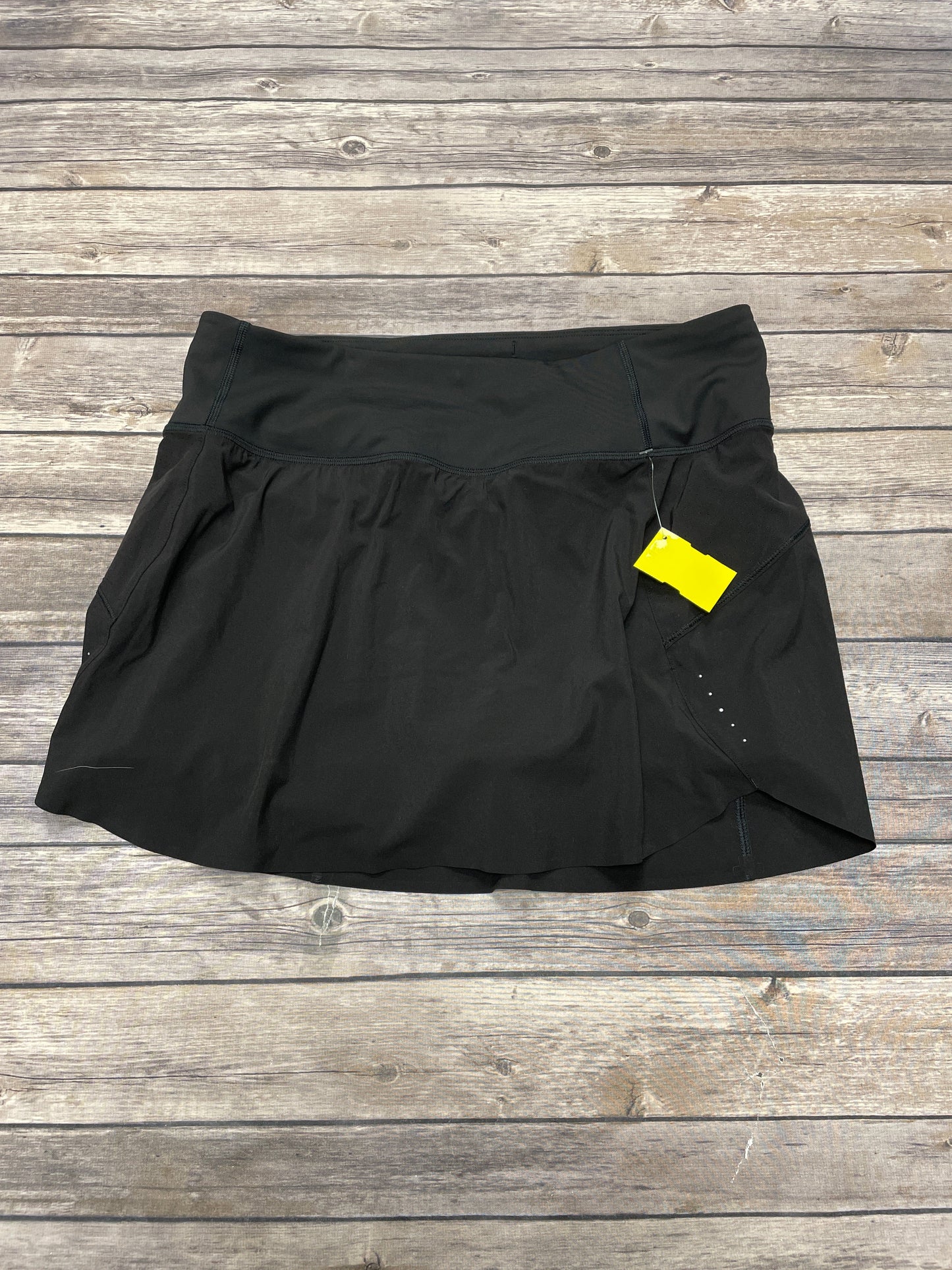 Athletic Skort By Athleta In Black, Size: M