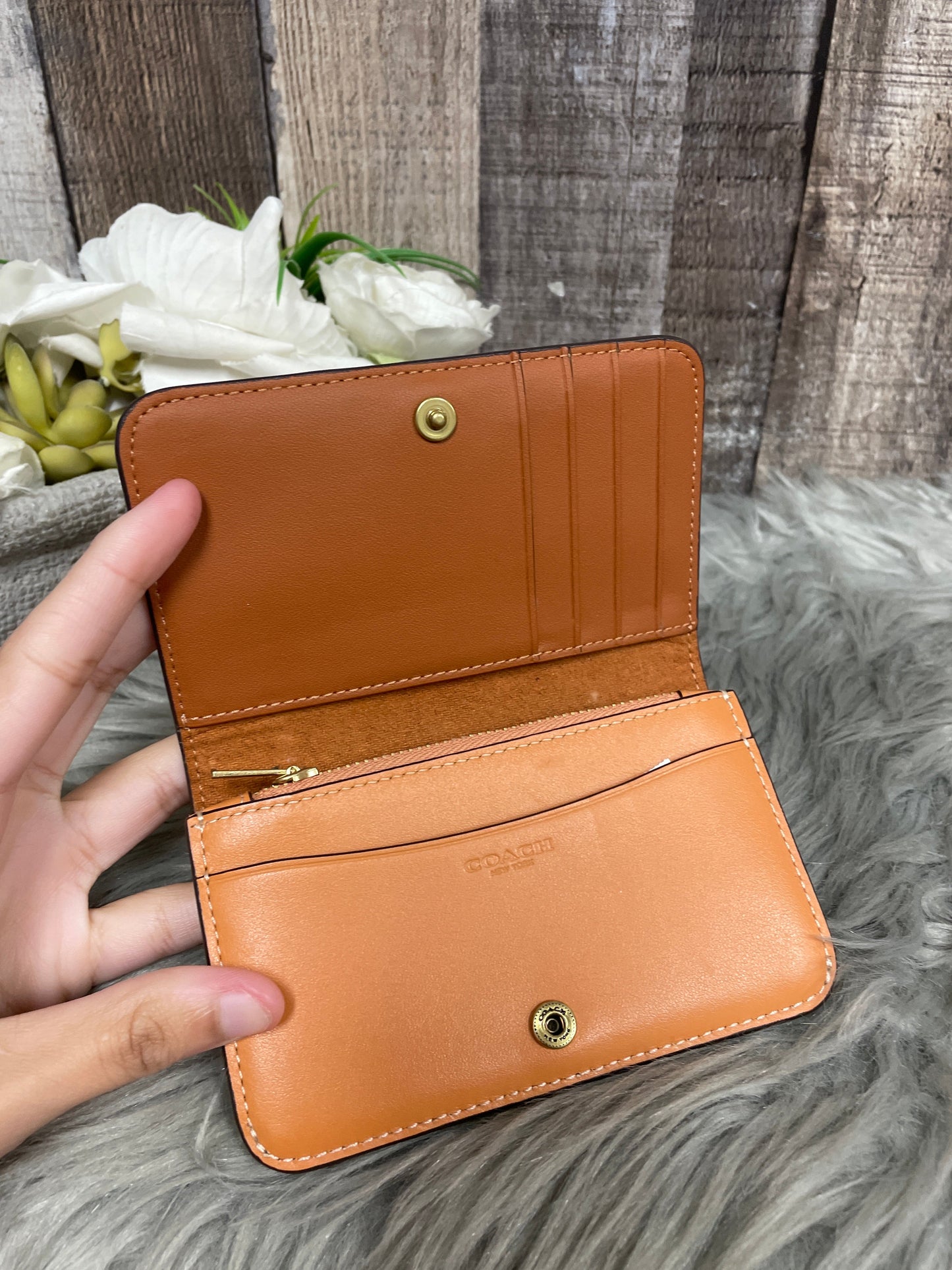 Wallet Designer By Coach, Size: Small