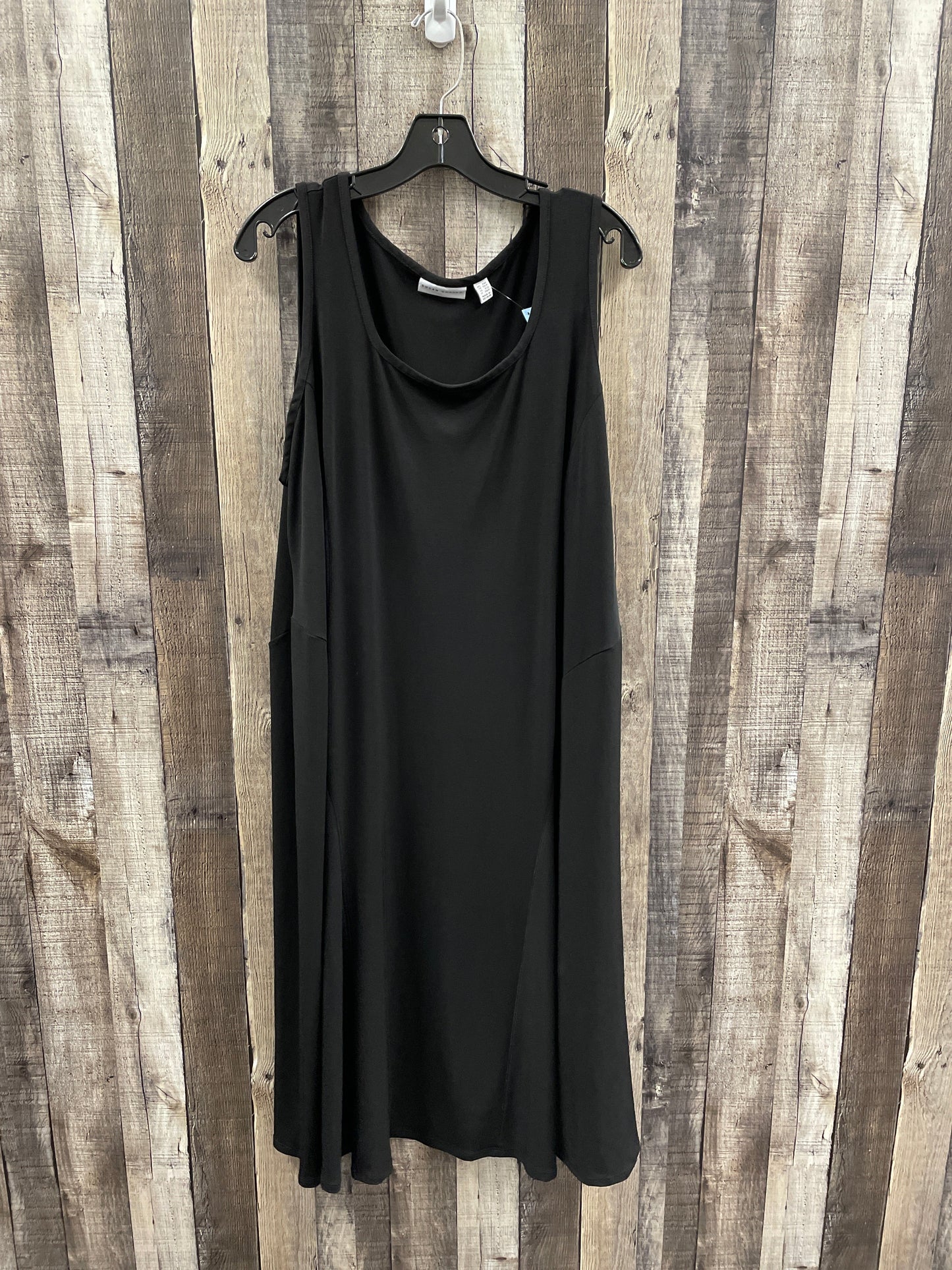 Dress Casual Short By Susan Graver In Black, Size: 2x