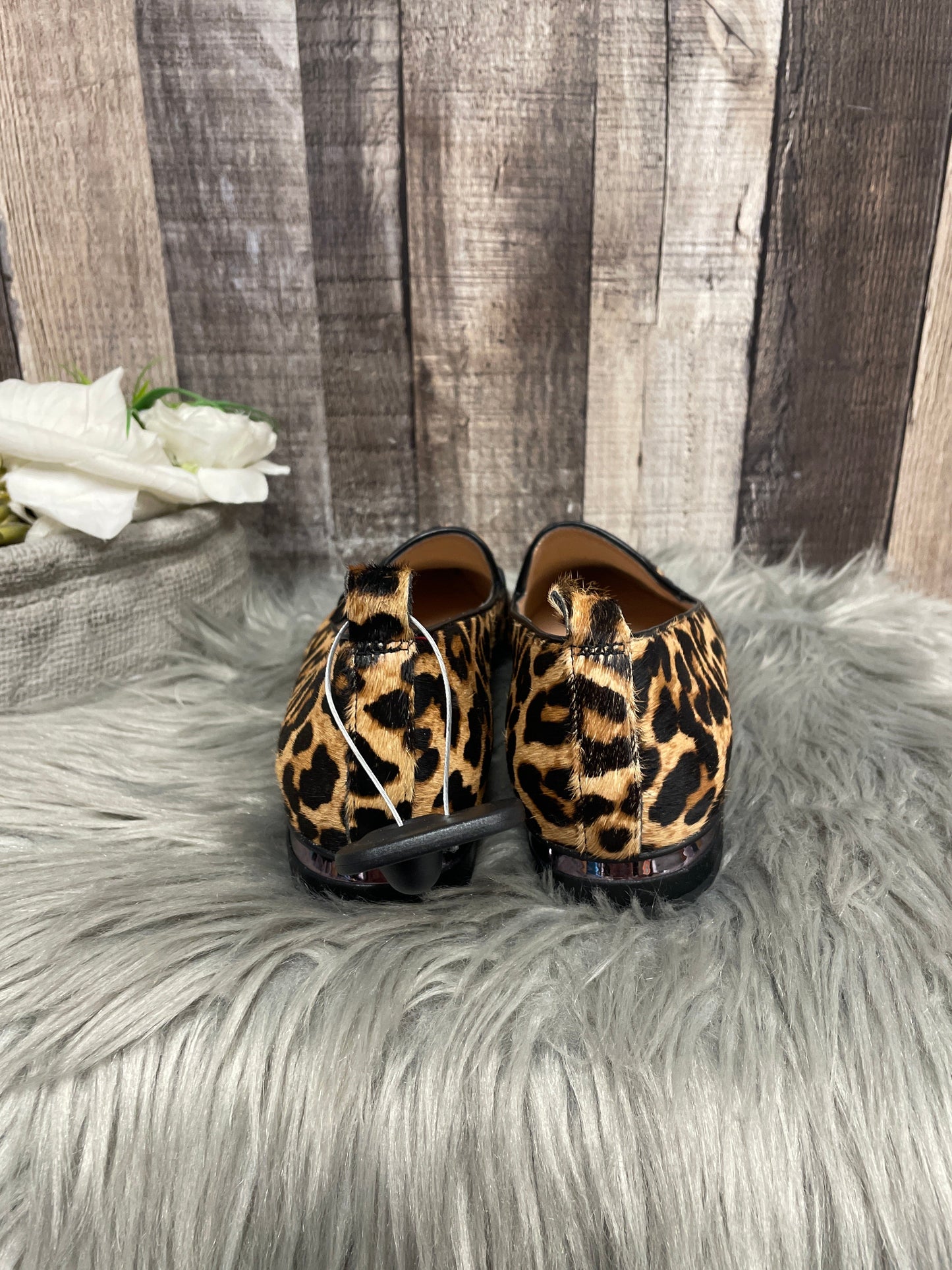 Shoes Flats By Franco Sarto In Animal Print, Size: 8.5