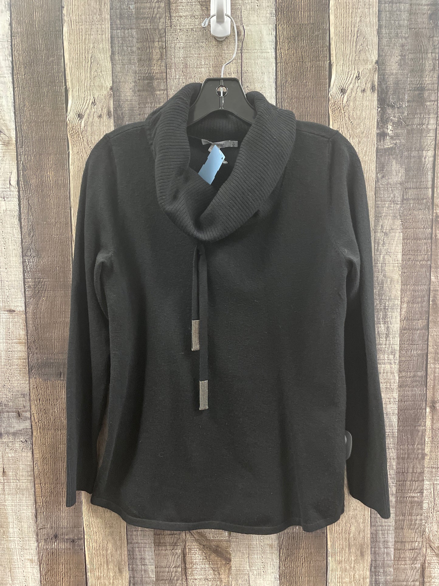 Sweater By Chicos In Black, Size: S