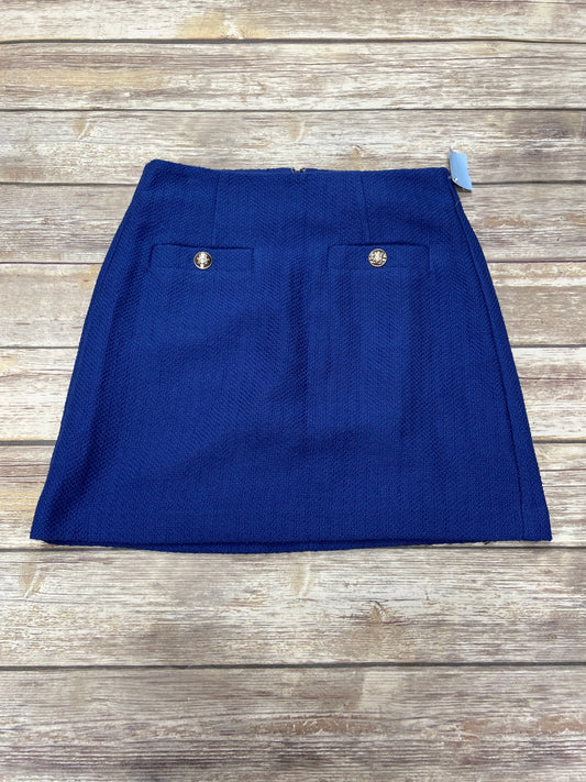 Skirt Midi By Ann Taylor In Blue, Size: 6