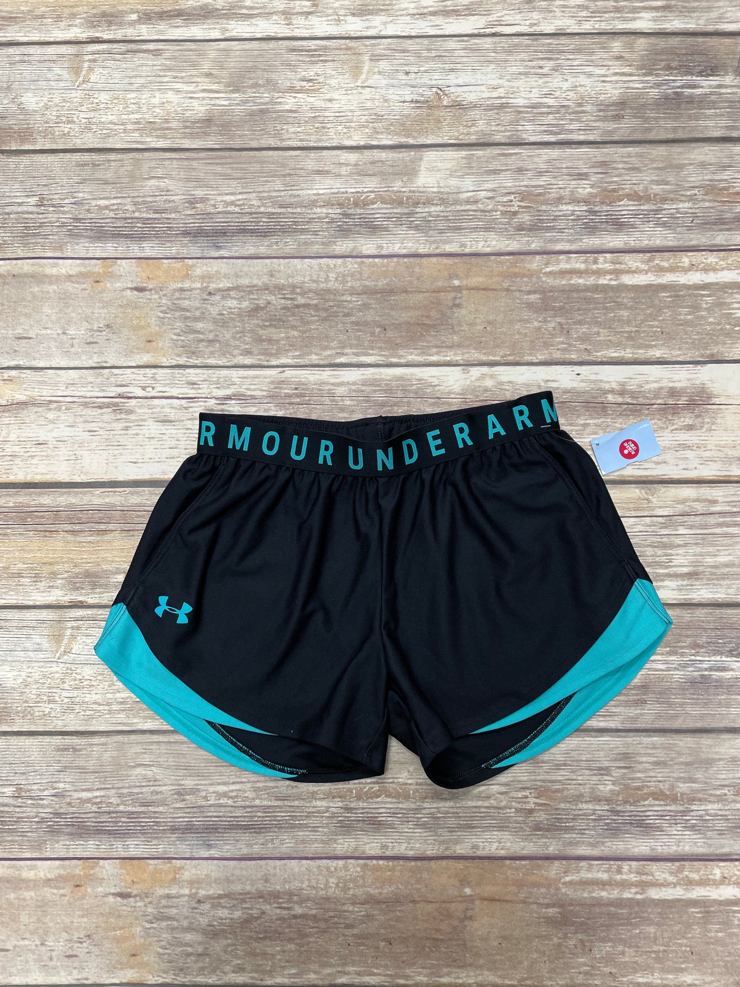 Athletic Shorts By Under Armour In Black & Blue, Size: S