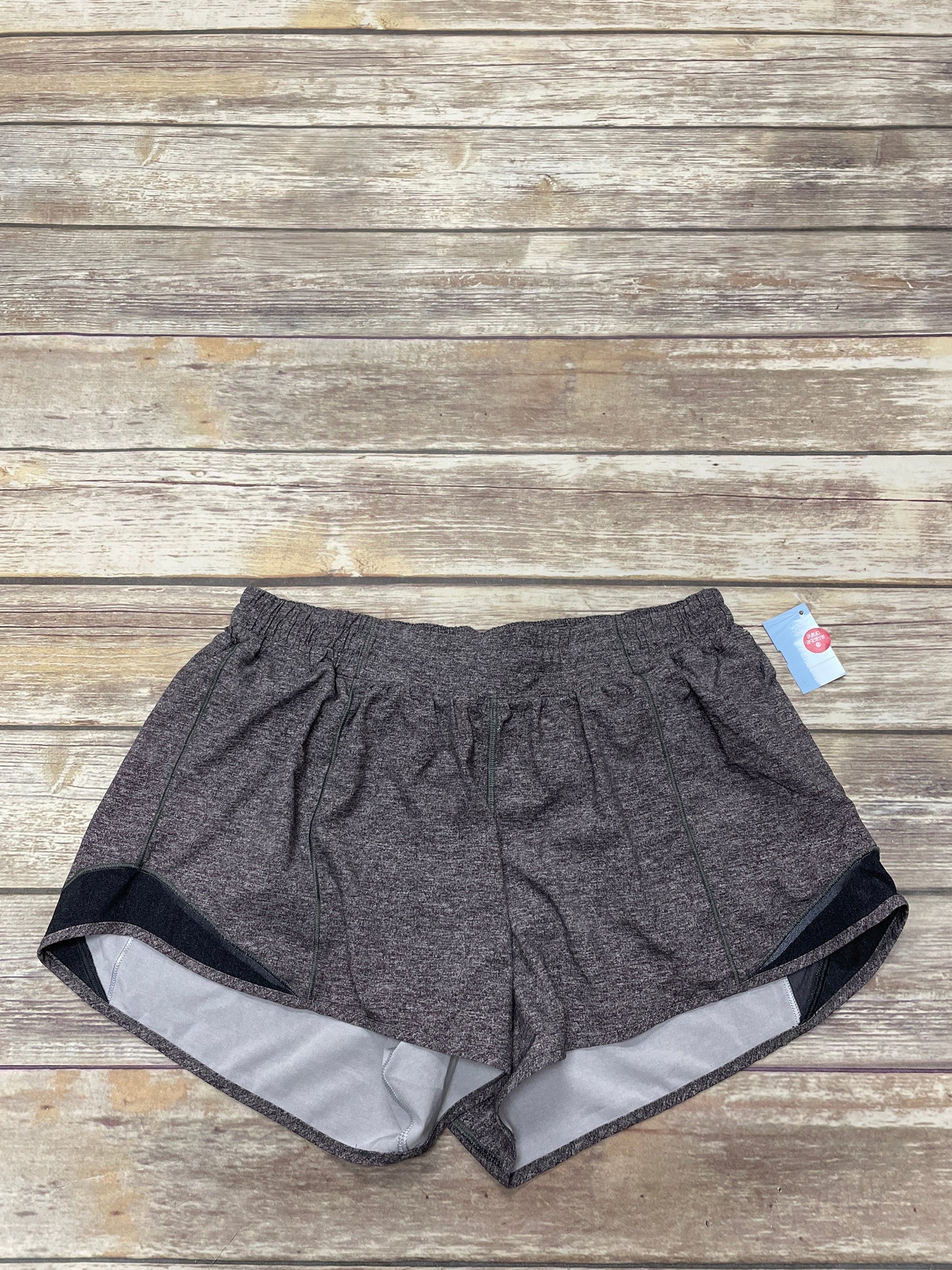 Athletic Shorts By Lululemon In Grey, Size: 12