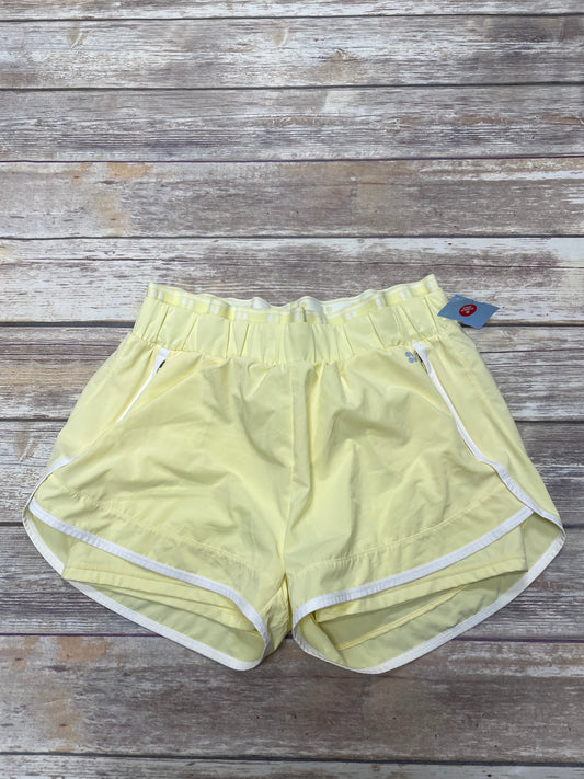 Athletic Shorts By Sweaty Betty In Yellow, Size: L